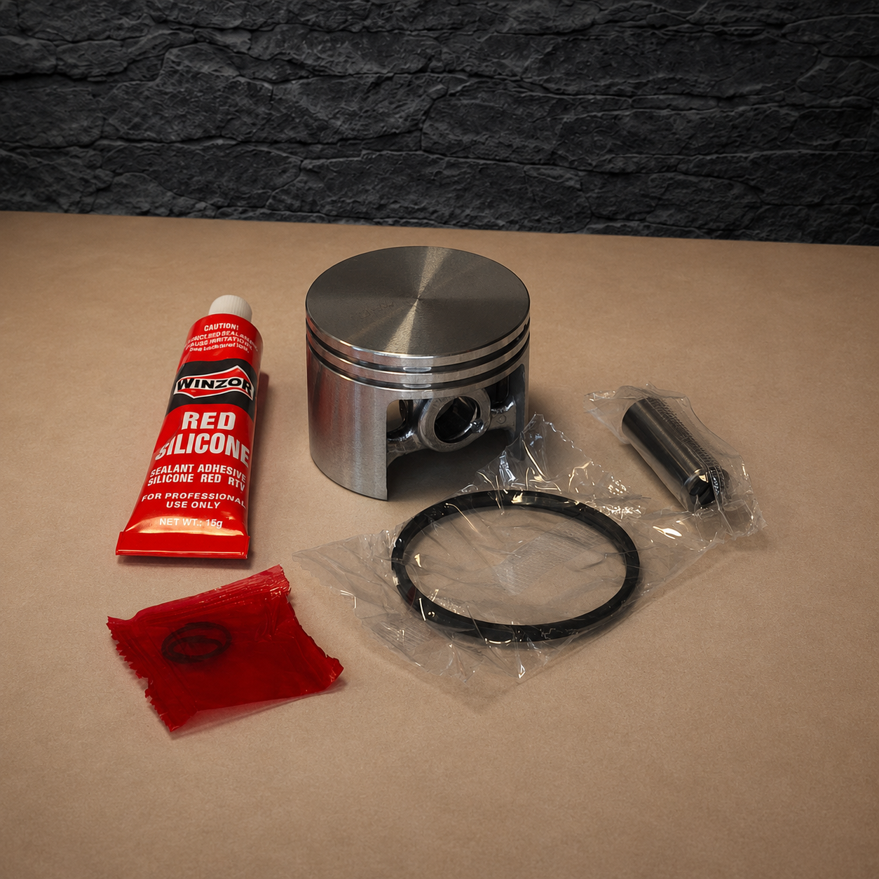 cylinder & piston kit 52mm 11190201202 nikasil stihl ms380 038 038av 038 magnum cilindro ir stūmoklio komplektas, 52 mm, 11190201202, „Nikasil“, „Stihl“ MS380, 038, 038AV, 038 Magnum