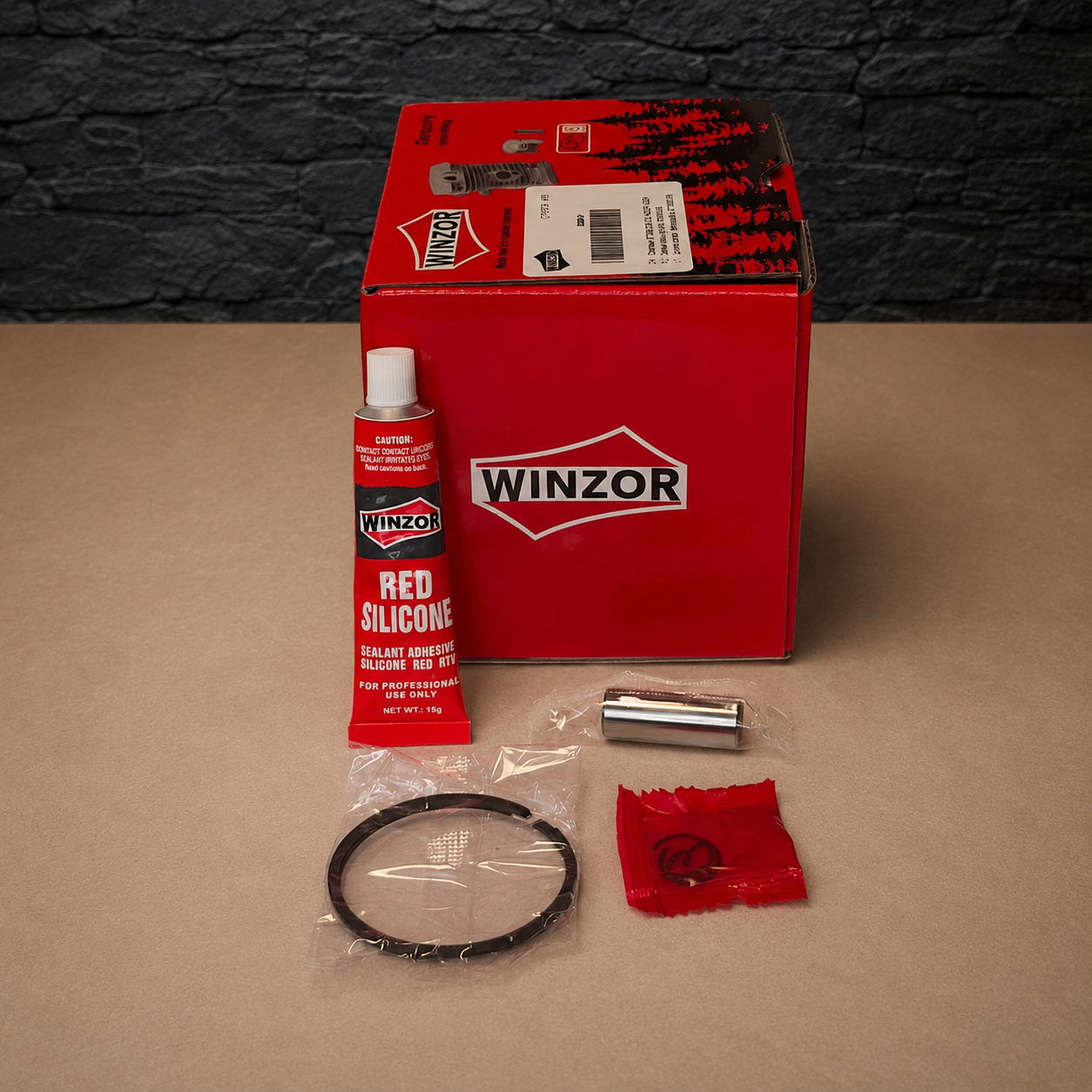 cylinder & piston kit 52mm 11190201202 nikasil stihl ms380 038 038av 038 magnum cilindro ir stūmoklio komplektas, 52 mm, 11190201202, „Nikasil“, „Stihl“ MS380, 038, 038AV, 038 Magnum