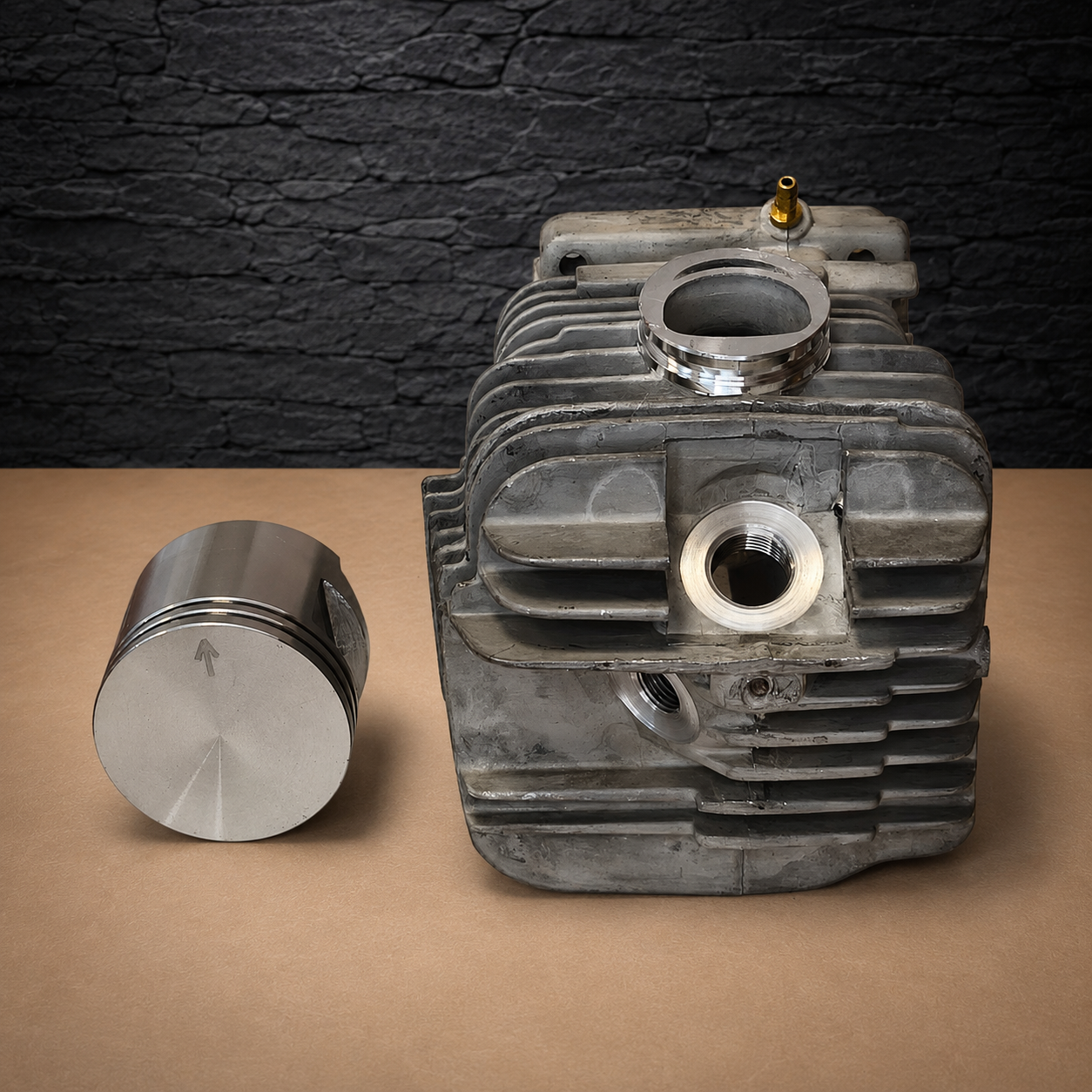 cylinder & piston kit 49mm 1127 020 1213 1216 for stihl ms390 039 ms290 ms310 029 cilindro ir stūmoklio komplektas 49 mm 1127 020 1213 1216, skirtas „Stihl“ modeliams MS390, 039, MS290, MS310, 029