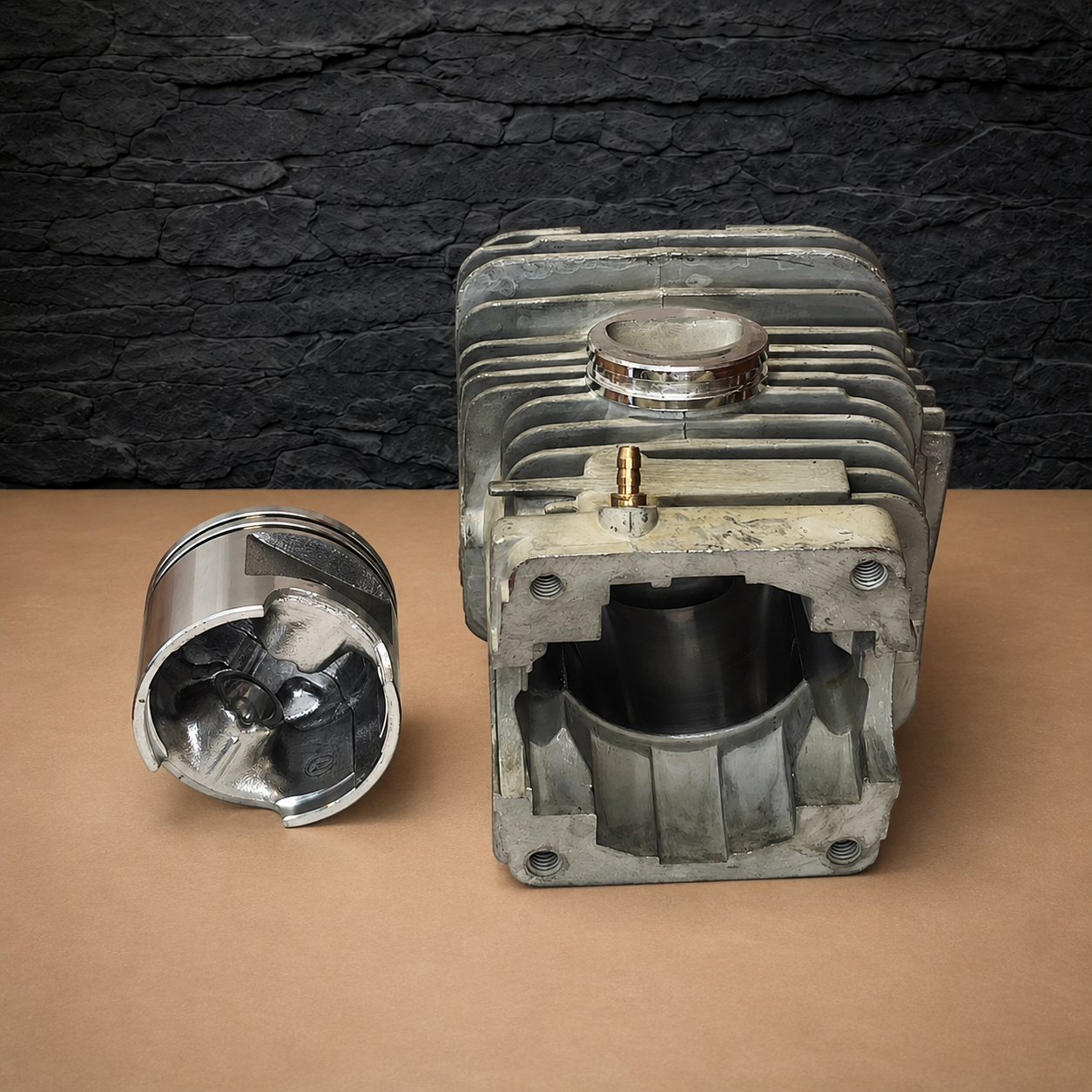 cylinder & piston kit 49mm 1127 020 1213 1216 for stihl ms390 039 ms290 ms310 029 cilindro ir stūmoklio komplektas 49 mm 1127 020 1213 1216, skirtas „Stihl“ modeliams MS390, 039, MS290, MS310, 029