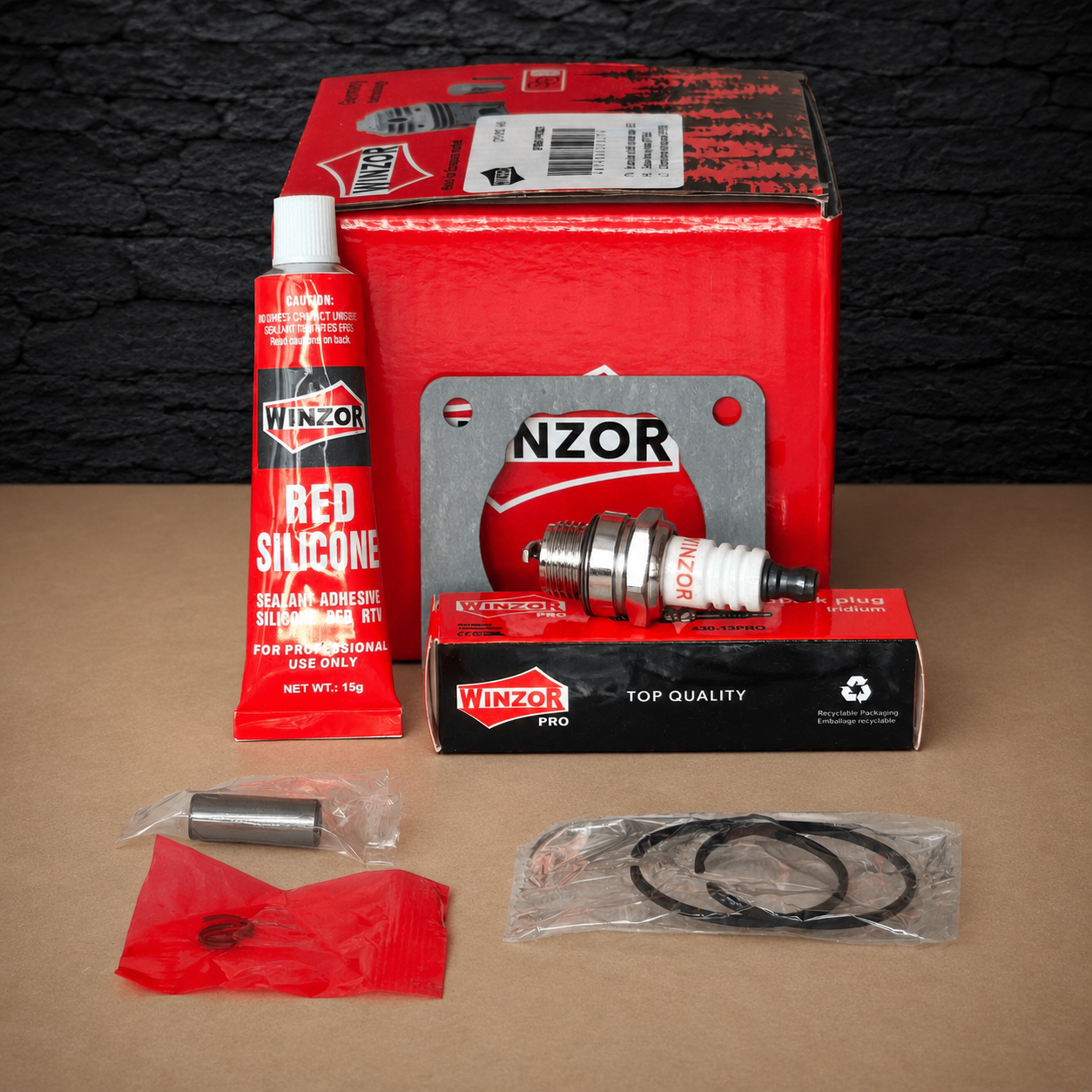 cylinder & piston pro assembly kit 34mm stihl fs55 fs45