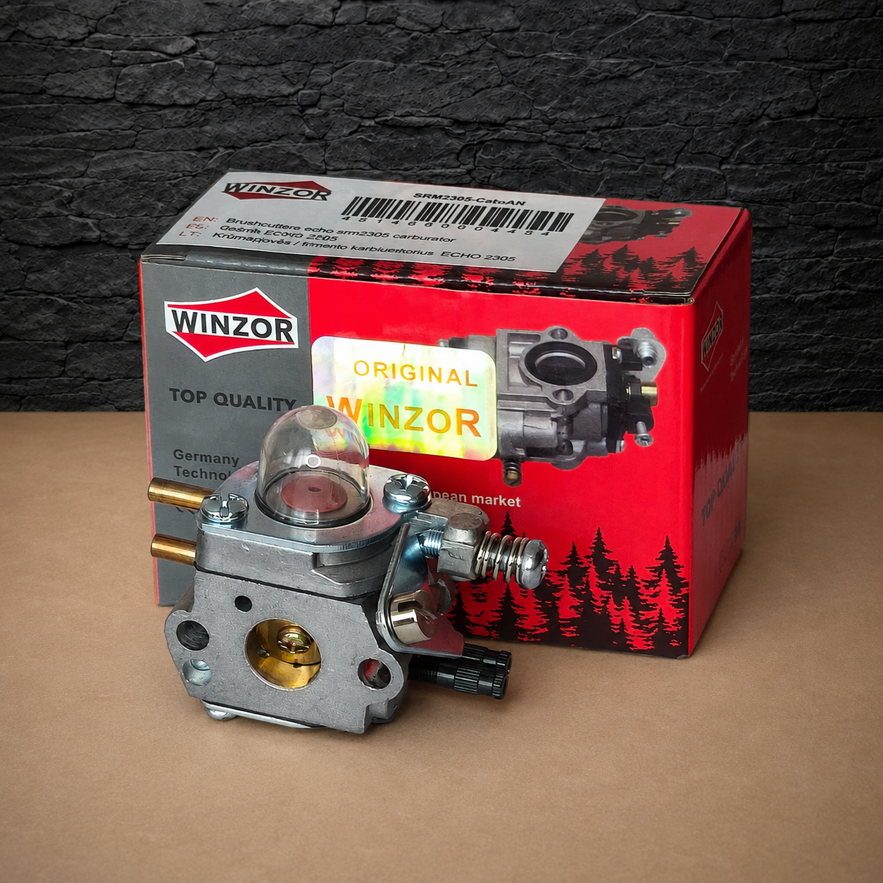Carburetor for Echo SRM-2305 SRM-2015 SRM-2455 – 12520052436