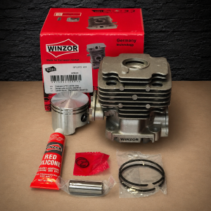 cylinder & piston kit 45mm for oleo mac 753 453bp 744 753t 755, efco 8530 8535 8550