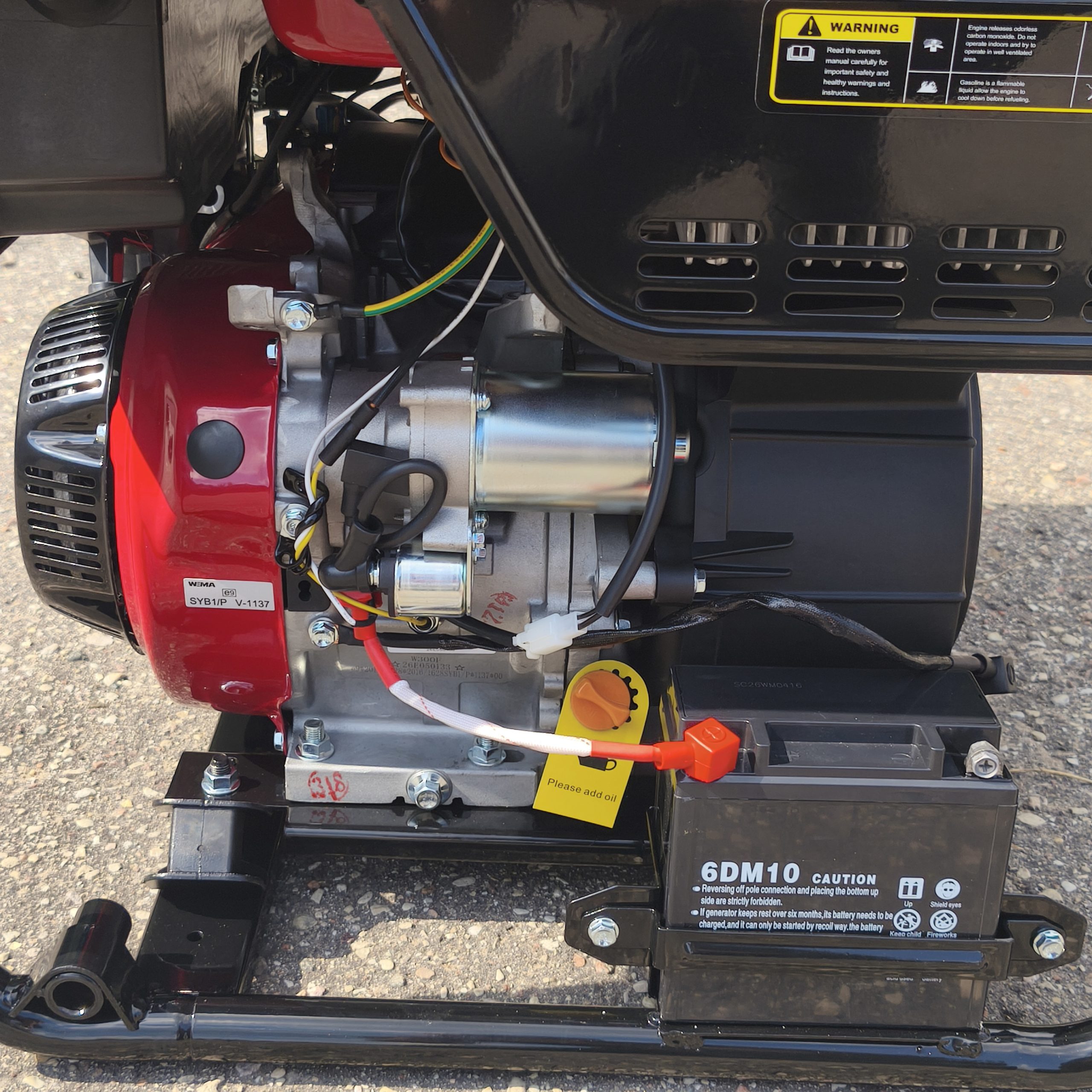generatorius „Weima WM6000EI“