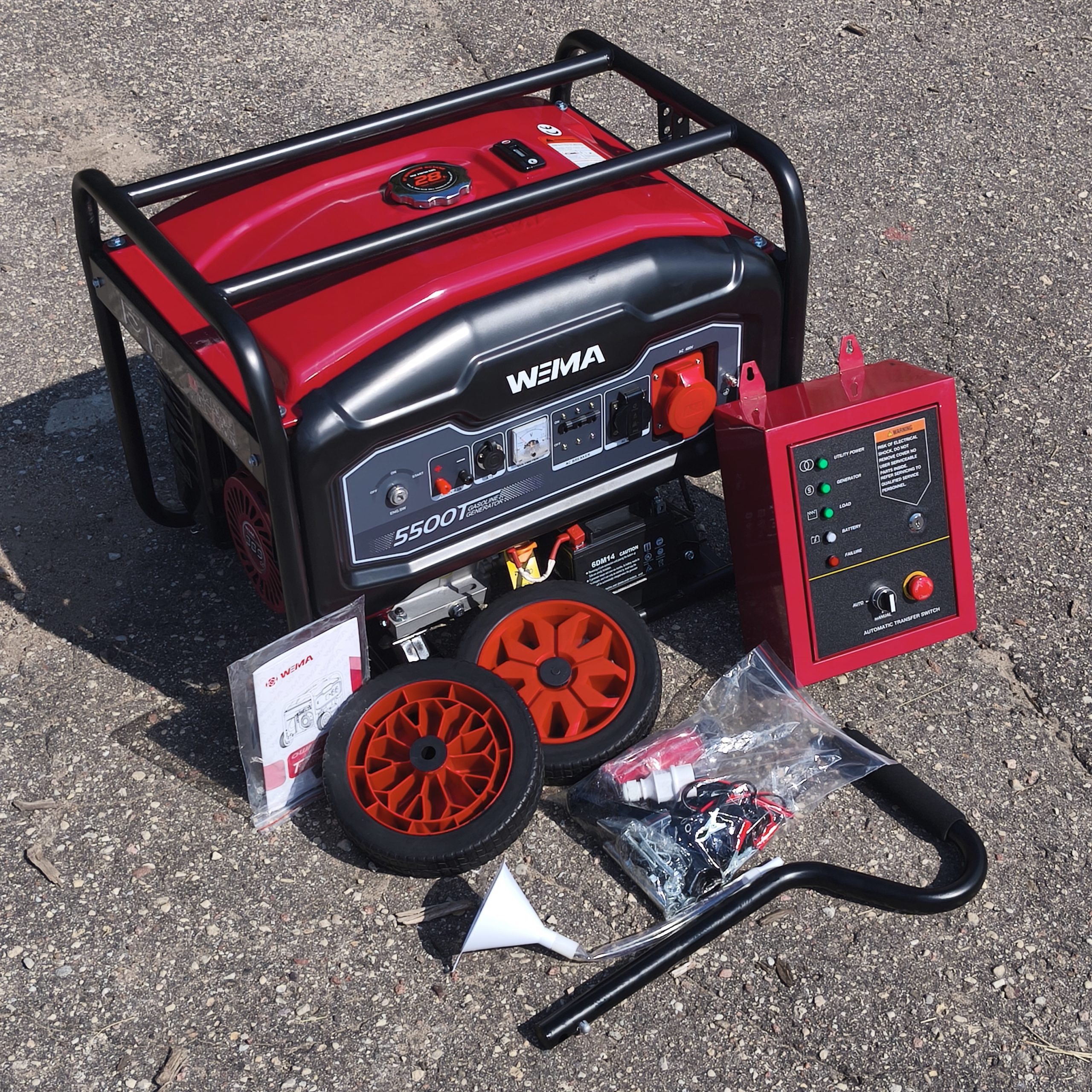 generator weima wm5500e t