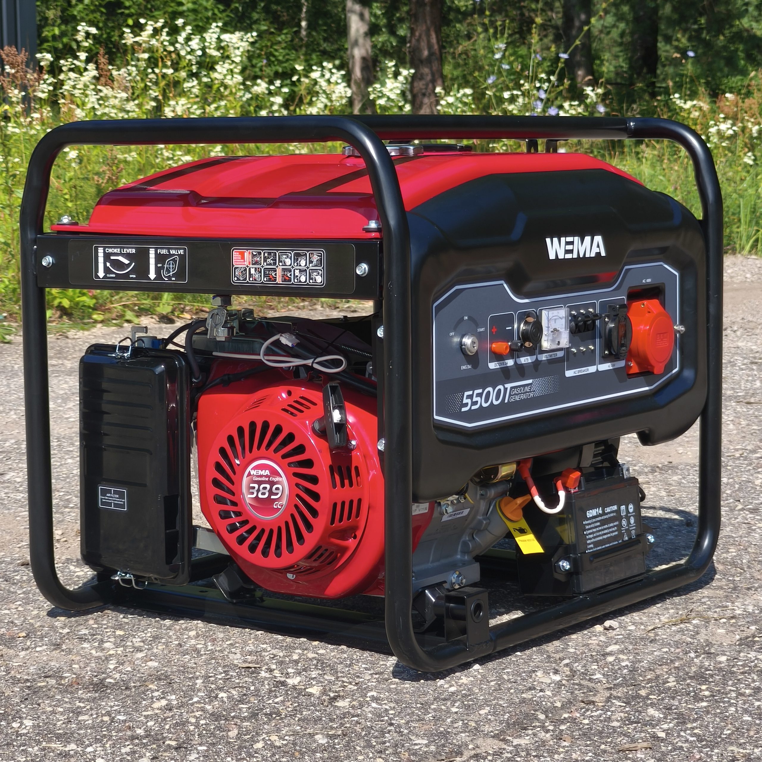 generator weima wm5500e t