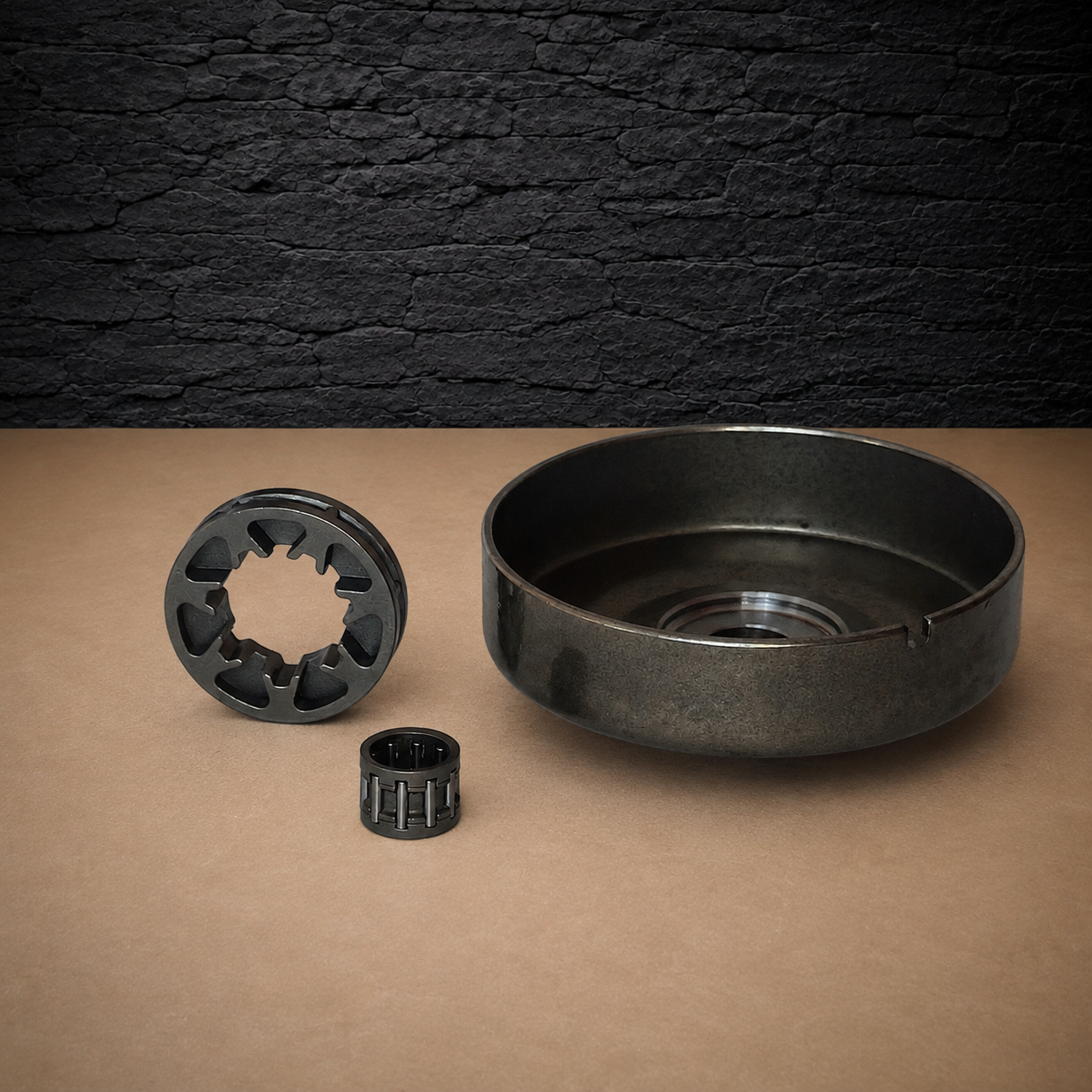Clutch Drum with Needle Bearing and .325" 7T Rim Sprocket for STIHL MS260, MS240 and 026 – 11210071037 - Image 2