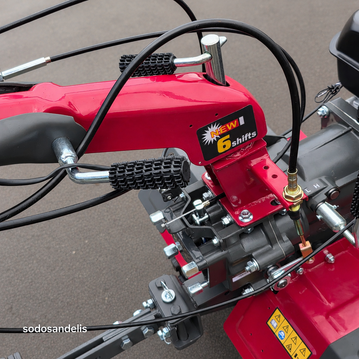 WEIMA WM1000N-6 Petrol Tiller with Vibration-Reducing KM Handle - Image 5