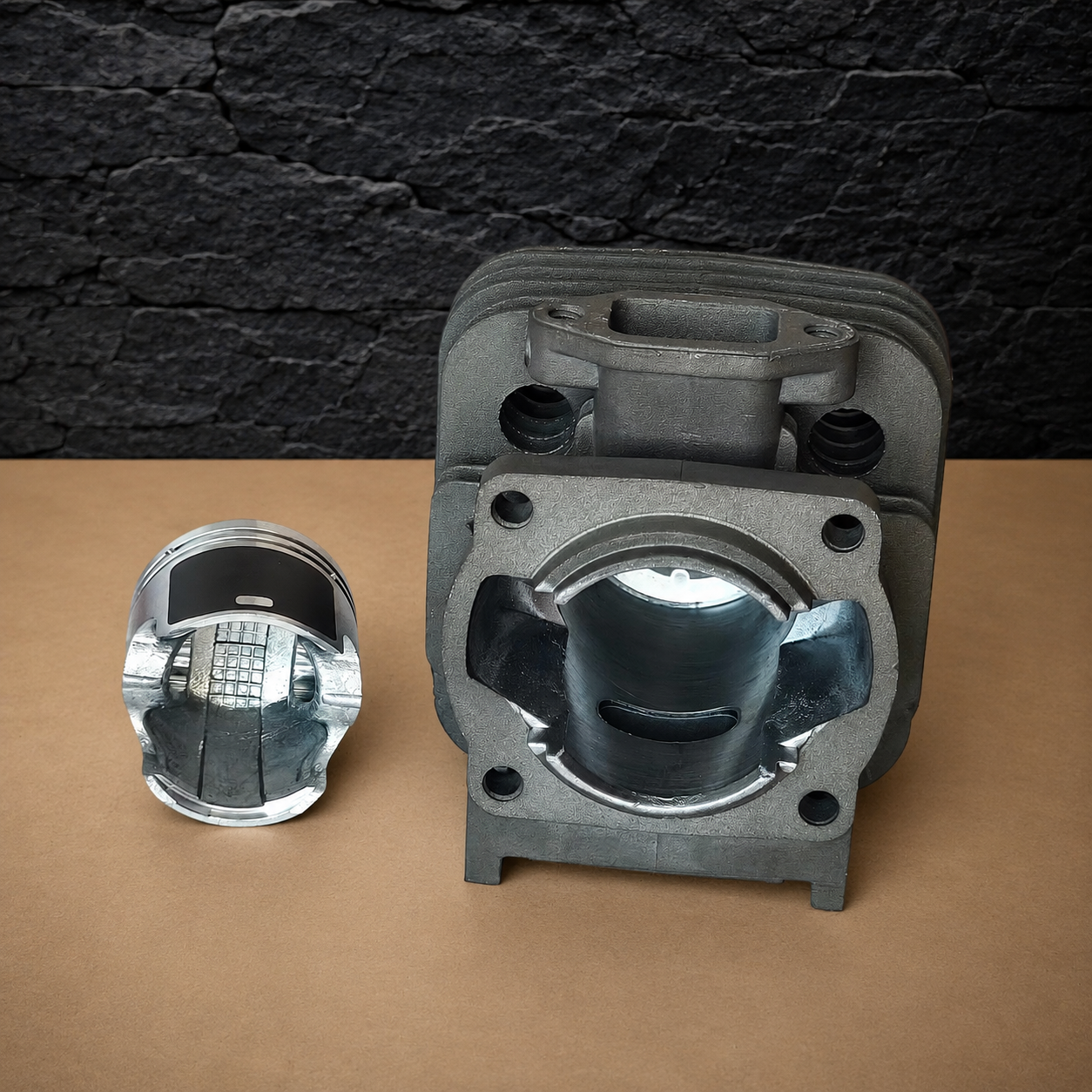 40mm Cylinder and Piston Assembly Kit for H169, 40-5, BC415B and C520 43cc Brushcutters – Metal Box - Image 9