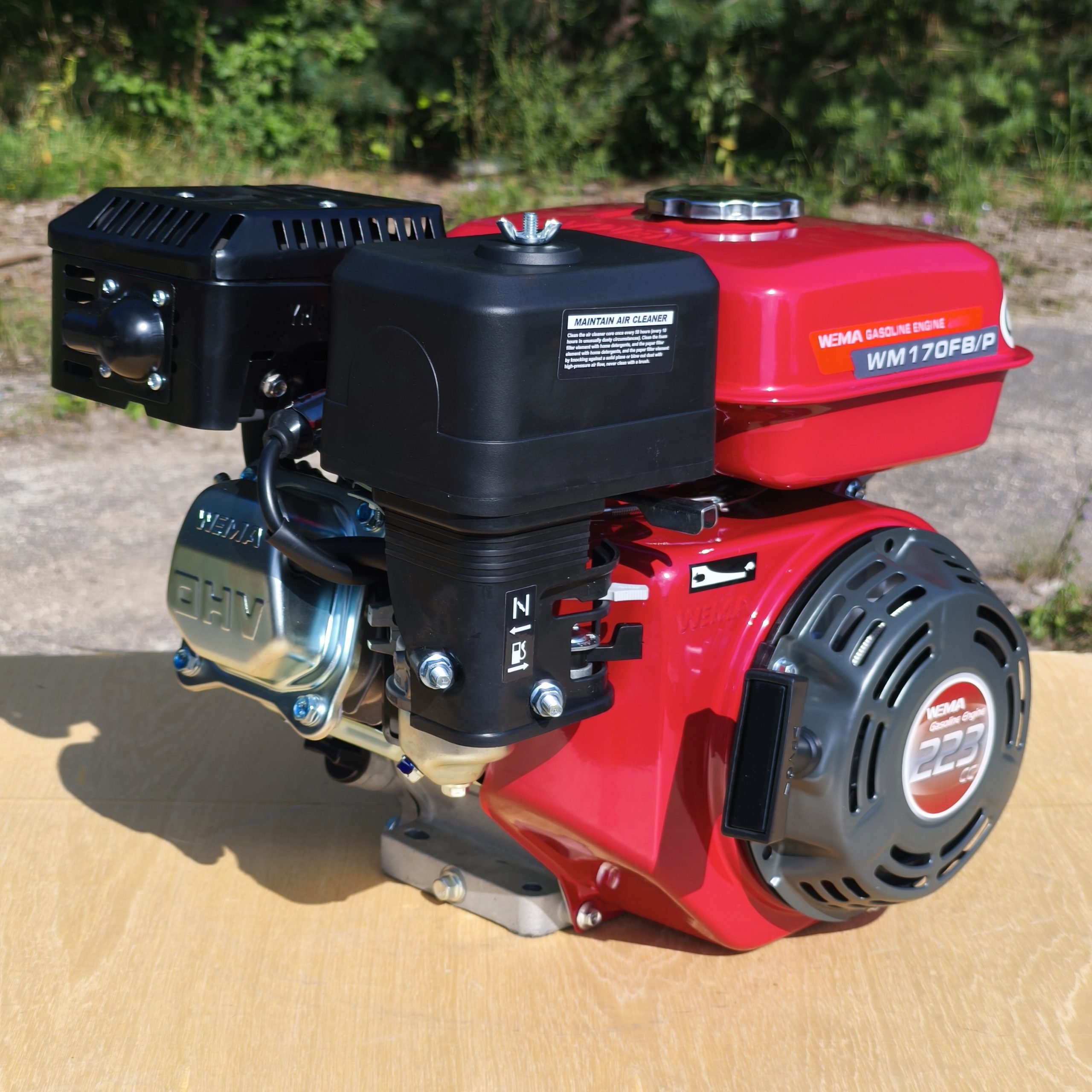 Weima WM170FB/P 7.5HP 223cc 19mm Petrol Engine With Keyed Shaft - Image 9