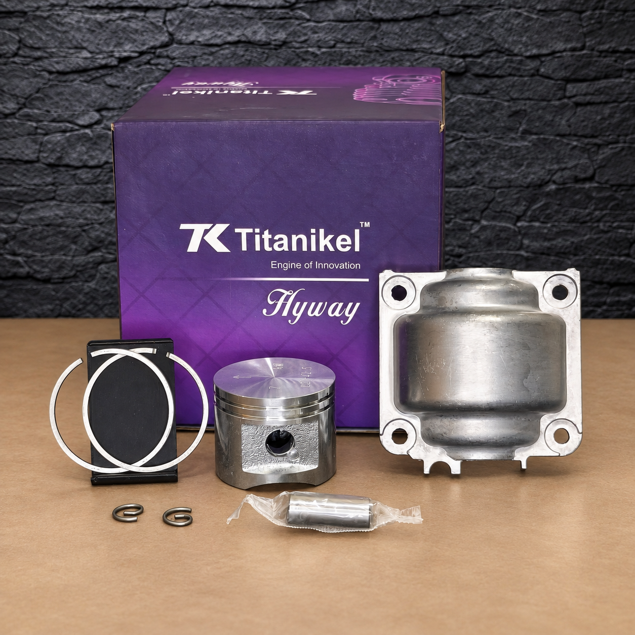 HYWAY TITANIKEL Stihl MS250 / 025 / MS230 / 023 Cylinder Kit 42.5mm – 1123 020 1209 - Image 2