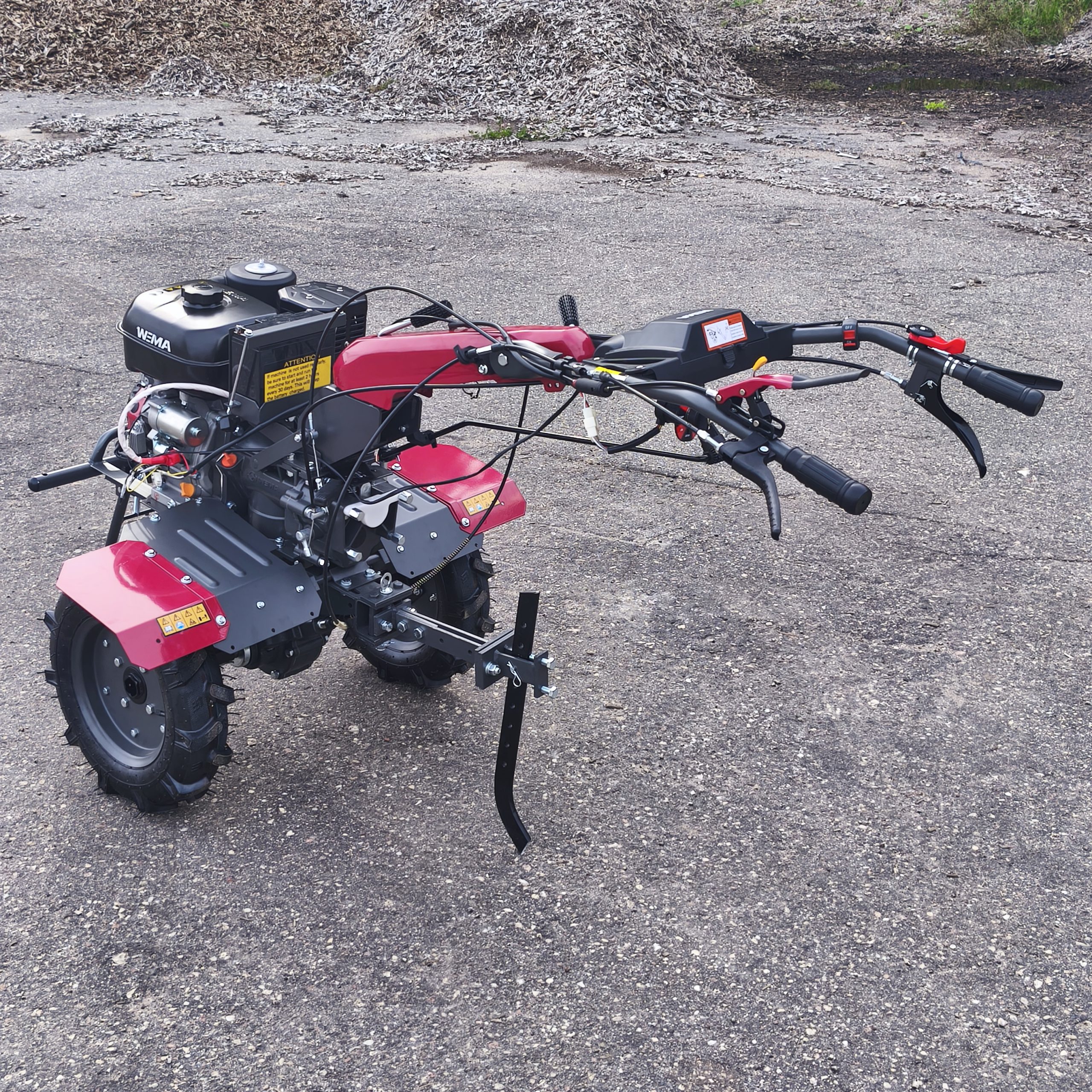 WEIMA WM1100DE-6 9 hp Petrol Tiller – 4+2 Gears, Electric Start & Differential Steering - Image 5