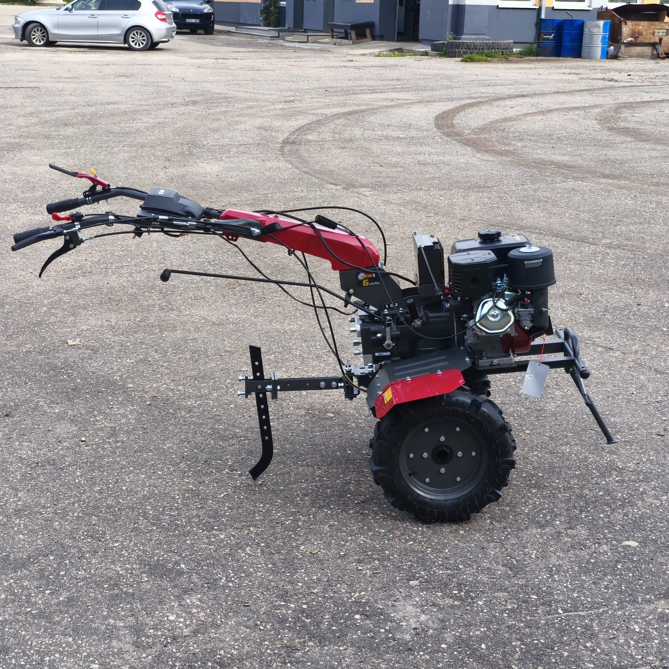 WEIMA WM1100DE-6 9 hp Petrol Tiller – 4+2 Gears, Electric Start & Differential Steering - Image 8